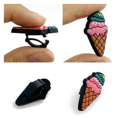 Custom 3D Rubber Shoelace Charms