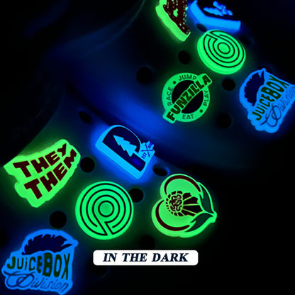 Custom Glow-in-the-Dark Clog Charms