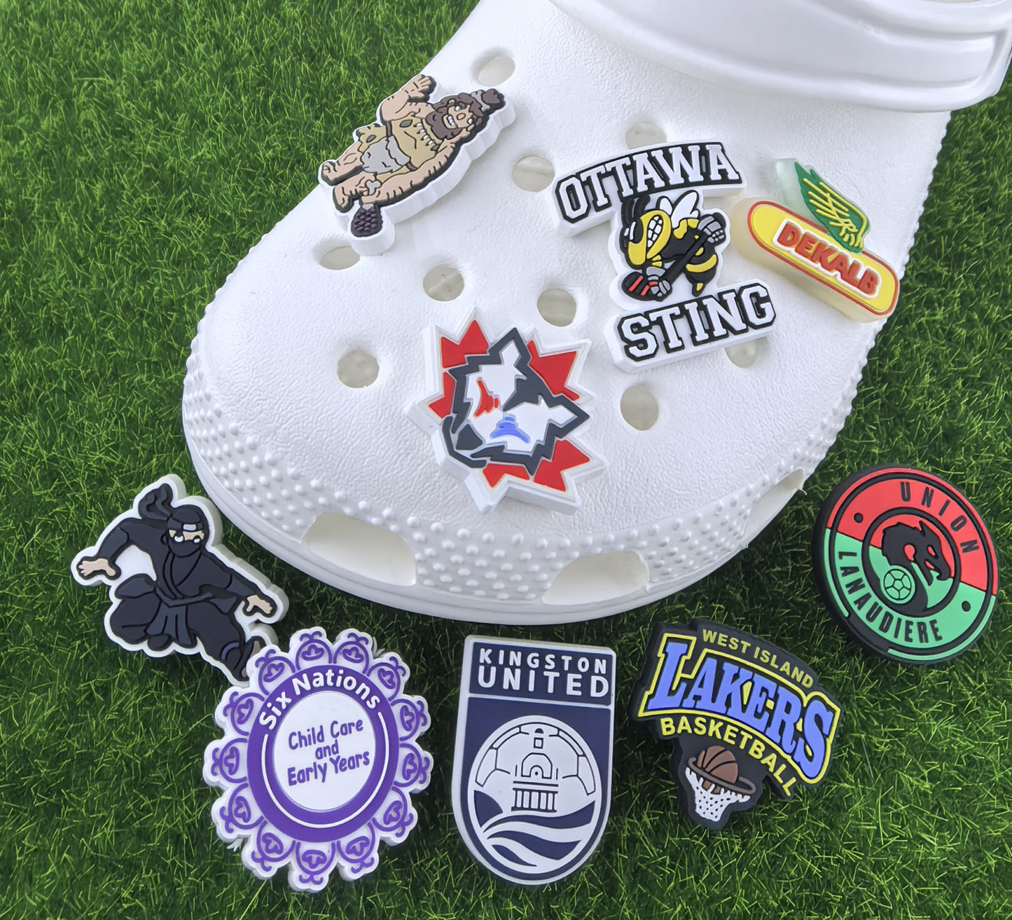 Custom 3D Rubber Clog Charms