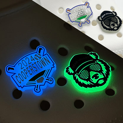 Custom Glow-in-the-Dark Clog Charms