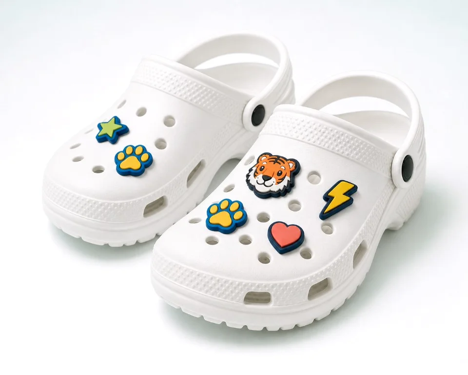 Clog Charms — Push into shoe holes
